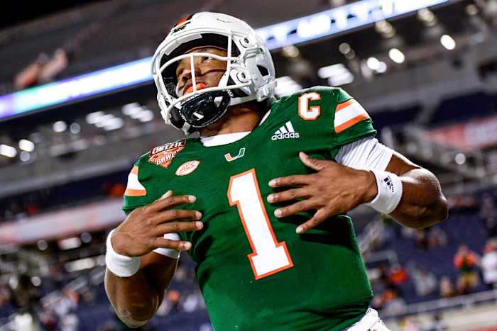 Miami QB D'Eriq King